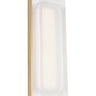 Milley 13 ADA-compliant LED wall sconce with crystal diffuser for modern homes and commercial spaces in natural brass