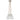 Modern Nickel 3-Lamp Mina Ceiling Fixture - Laser Etched Crystal Chandelier