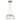 Satin nickel finish 7-light LED Mina cluster, contemporary pendant with clear crystal spheres
