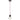 Black crystal pendant, Visual Comfort Modern Kira, 9-watt LED, energy-efficient lighting.