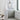Quinton Pendant Light with Large Teardrop Clear Glass Shade and Satin Nickel Mount by Visual Comfort