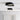 Rhonan black LED flush mount light with acrylic diffuser for ambient lighting in modern interiors