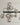 Polished nickel chandelier with smoky glass globes, 56-inch design for home or hospitality spaces