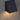 Slim Black Architectural Wall Light – Visual Comfort Modern Pitch Fixture for Indoor-Outdoor Applications