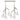Luxury Double Light Fixture with Clear Glass and Satin Nickel for Modern Interiors