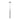 Sottile Large Pendant Light in Polished Stainless Steel by Visual Comfort