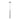 Slim nickel hanging light fixture for luxury kitchens and professional office spaces