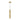 Natural brass hanging LED light for dining room or entryway