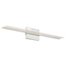 Span 36-Inch LED bathroom wall light in chrome finish – Model 700BCSPANB3