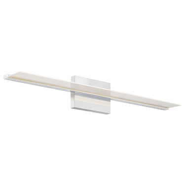 Span 36-Inch LED bathroom wall light in chrome finish – Model 700BCSPANB3