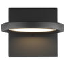 Matte Black Spectica LED Wall Sconce 700WSSPCT for Hallway or Bedroom