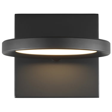 Matte Black Spectica LED Wall Sconce 700WSSPCT for Hallway or Bedroom