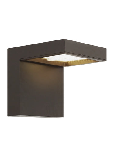 Durable Taag 10 Commercial Outdoor Security Light | High Output LED Wall Pack Fixture by Visual Comfort Modern