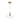 Vitzthum 11" Modern Glass Pendant Light in Brass