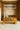Volute wool rug in Écru, styled in a room