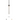 Energy-efficient Volver LED hanging light with 90 CRI and adjustable stems