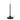Warm 2600K portable lamp Graypants Wick for cozy home lighting, black finish