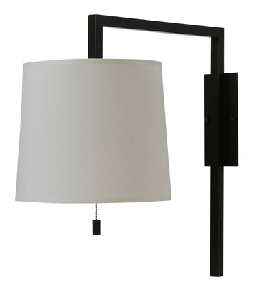 House of Troy Pin up wall lamp in architectural bronze