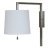 House of Troy Pin up wall lamp in satin nickel
