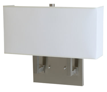 House of Troy Direct Wire ADA wall sconce in satin nickel