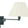 House of Troy Wall Swing Arm Lamp in Oil Rubbed Bronze