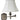 House of Troy Wall Swing Arm Lamp in Antique Silver