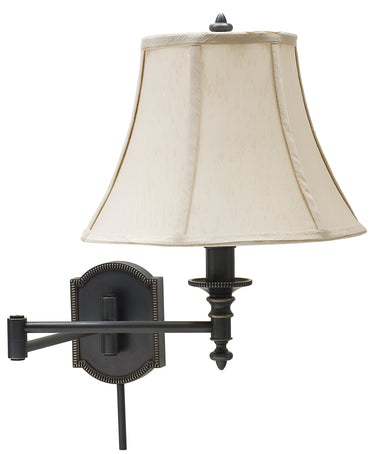 House of Troy Wall Swing Arm Lamp in Oil Rubbed Bronze