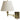 House of Troy Wall Swing Arm Lamp in Antique Brass WS763-AB
