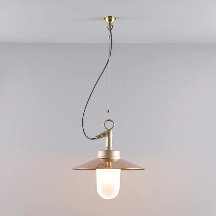 Well Glass Pendant Light Visor of Original BTC