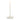Wick GP204 Graypants ambient light for commercial cafe tables, mist gray finish.