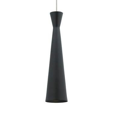 Mid-century modern Windsor pendant light with tapered design detail