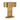 Modern natural brass table lamp with alabaster shade, 22.3 inch height