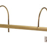 House of Troy Slim-Line XL 36" Antique Brass Plug-In Picture Lights