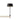 Koncept Yurei Co-Working Lamp Matte Black Edge Clamp 14" Metal Shade Matte Black Gold Interior