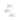 Koncept Yurei Circular 3 Pendant Light Matte White 14" Metal Shade Matte White