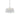 Koncept Yurei Pendant Light Matte Black 14" Acrylic Shade Clear