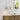 Koncept Yurei Table Lamp Matte White 14" Acrylic Shade Dark Gray