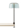 Yurei clamp desk lamp with adjustable LED for co-working spaces