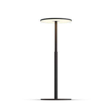 Yurei LED desk lamp with USB-C charging port and dimmer control for modern home office lighting by Koncept Tech