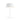 Yurei LED desk light with sleekwhite aluminum body and white metal shade for minimalist modern workspace lighting