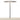 Adjustable through-table desk lamp with dimmable LED light and telescoping stem for commercial workspaces