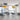 Z-Bar Cross pendant with dimmable LED modules for dining room lighting
