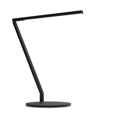 Koncept Z-Bar Solo Desk Lamp Gen 4 Daylight White Light Matte Black Desk Base