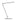 Koncept Z-Bar Solo Desk Lamp Gen 4 Daylight White Light Silver Desk Base