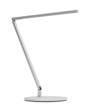 Koncept Z-Bar Solo Desk Lamp Gen 4 Daylight White Light Silver Desk Base