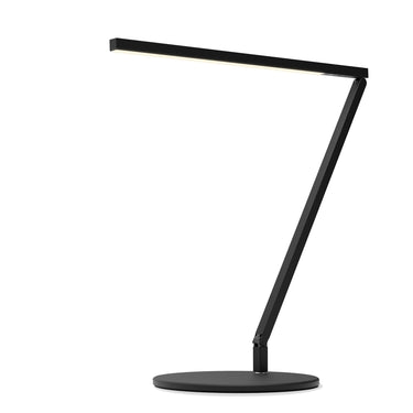 Koncept Z-Bar Solo Pro LED Desk Lamp Gen 4 Matte Black Desk Base