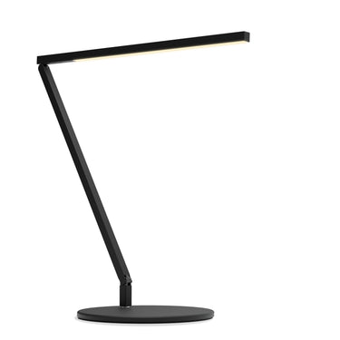 Koncept Z-Bar Solo Desk Lamp Gen 4 Warm Light Matte Black Desk Base