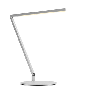 Koncept Z-Bar Solo Desk Lamp Gen 4 Warm Light Silver Desk Base