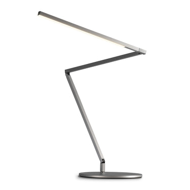 Koncept Z-Bar Pro LED Desk Lamp Gen 4 20Th Anniversary Limited Edition Brushed Aluminum Desk Base