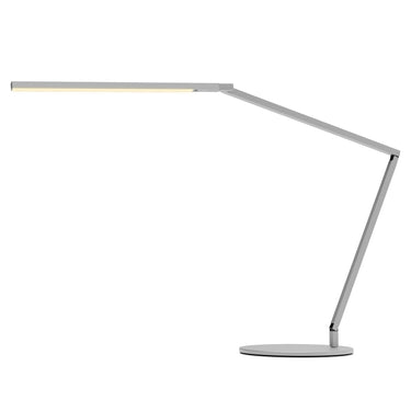 Koncept Z-Bar Pro LED Desk Lamp Gen 4 Silver Desk Base